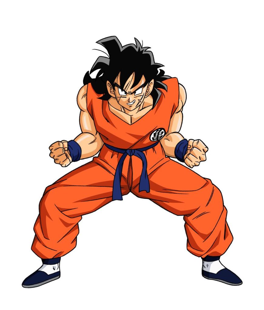 A still image of the animated Dragon Ball character, Yamcha.
