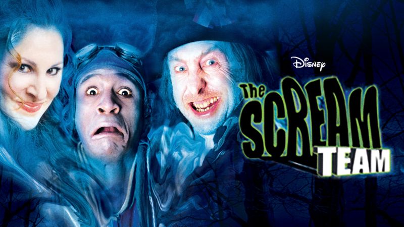The title art for the Dinsey Halloween Movie, The Scream Team.