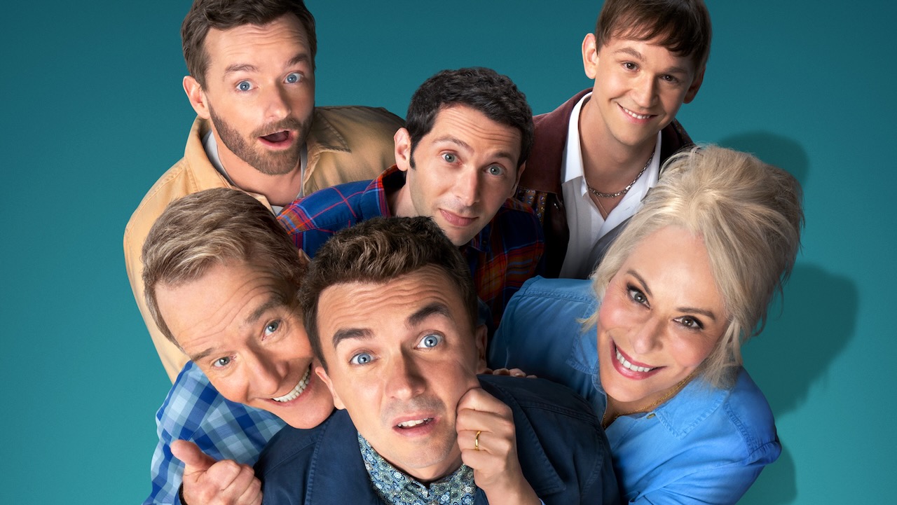 Title art for the Malcolm in the Middle Revival, Life’s Still Unfair.