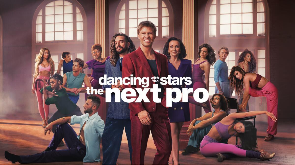 Title art for the ABC series Dancing With the Stars: The Next Pro.