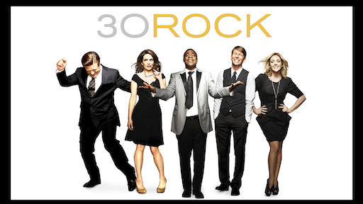 Title art for the comfort show, 30 Rock.