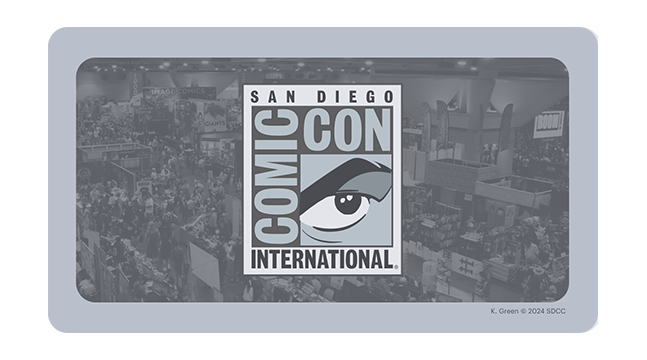 Comic Con Active Promo MWT Asset