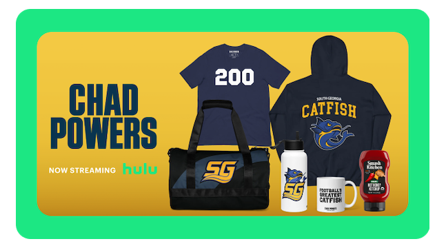 Chad Powers Active Promo MWT Asset - Hulu Perks