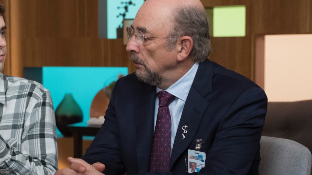 A still image of Dr. Aaron Glassman on the ABC drama series, The Good Doctor.