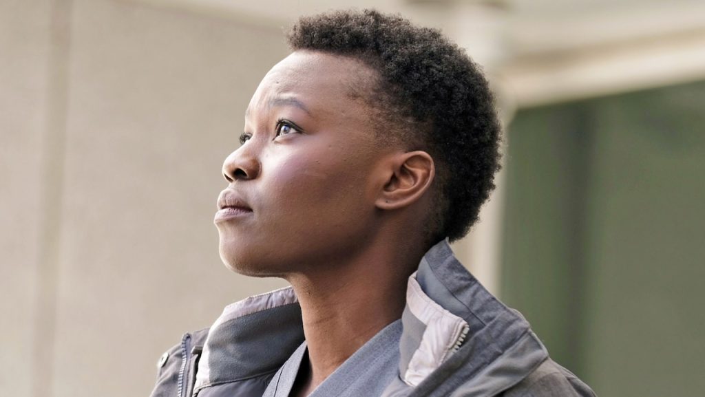 A still image of Shaunette Renée Wilson as Mina Okafor in the TV medical drama, The Resident.