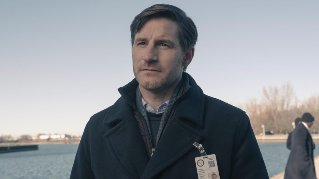 A still image of Sam Jaeger as Mark Tuello in The Handmaid’s Tale.