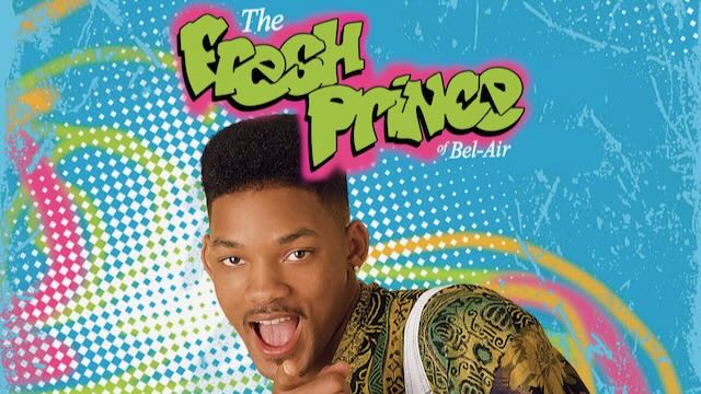 Title art for the feel-good sitcom, The Fresh Prince of Bel-Air.