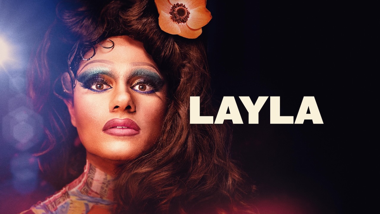 Title art for Layla, a British LGBTQIA+ drama streaming on Hulu.