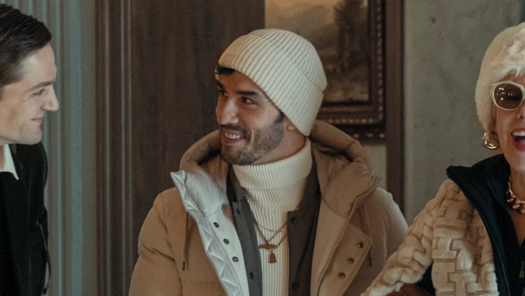 A still image of Aras Aydin as Matteo in the Hulu Original series, Nine Perfect Strangers.