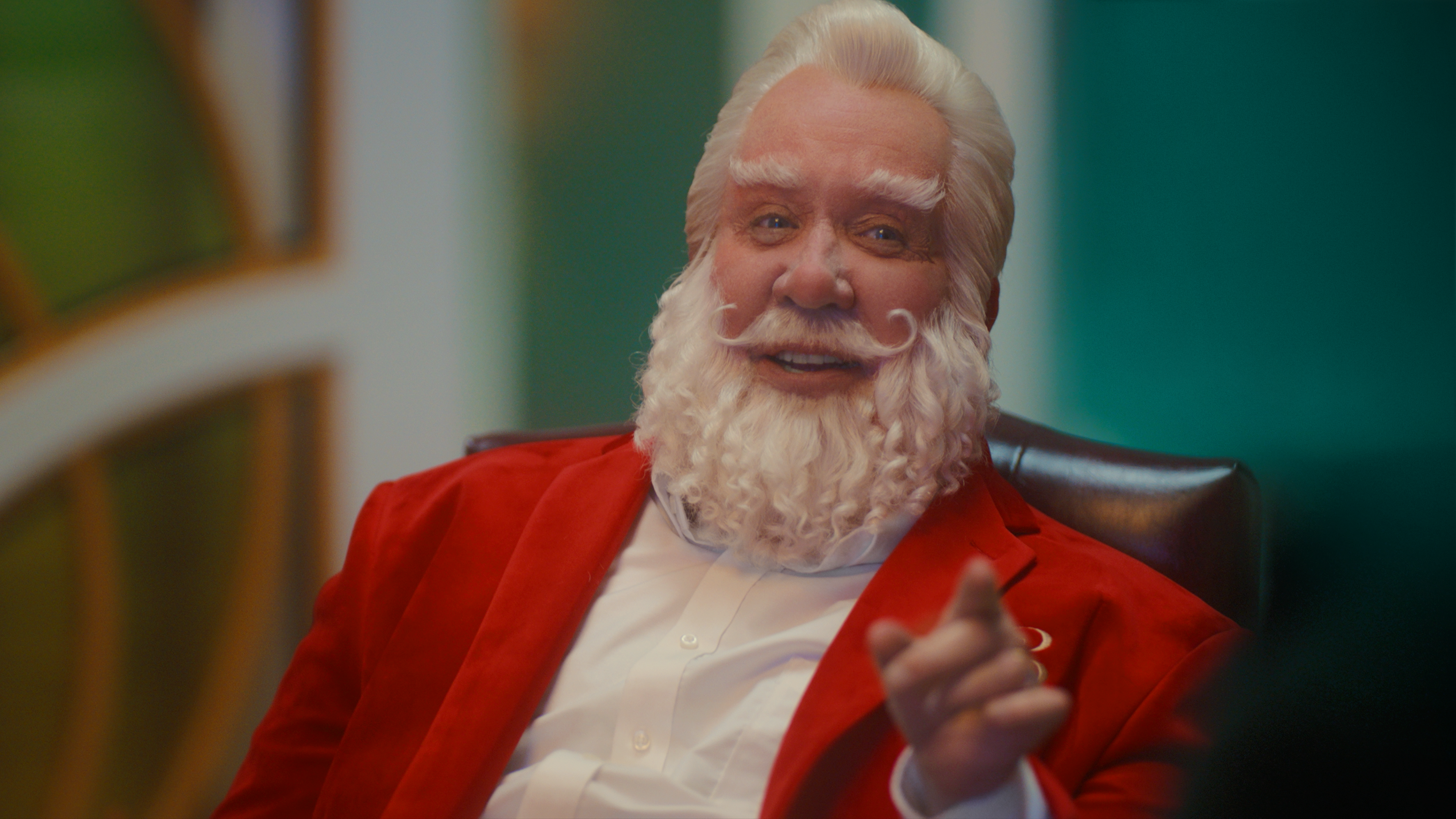Tim Allen as Scott Calvin a.k.a Santa Claus in the The Santa Clauses.