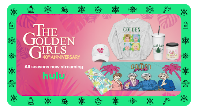 Golden Girls Active Promo MWT Asset - Hulu Perks