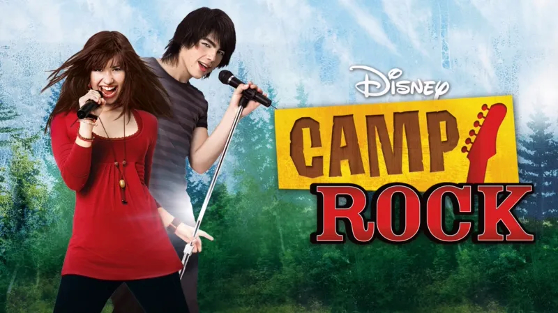 Title art for the Disney Channel Original Movie Camp Rock.