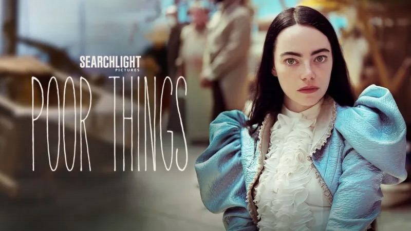 Title art for the Oscar-winning movie Poor Things.