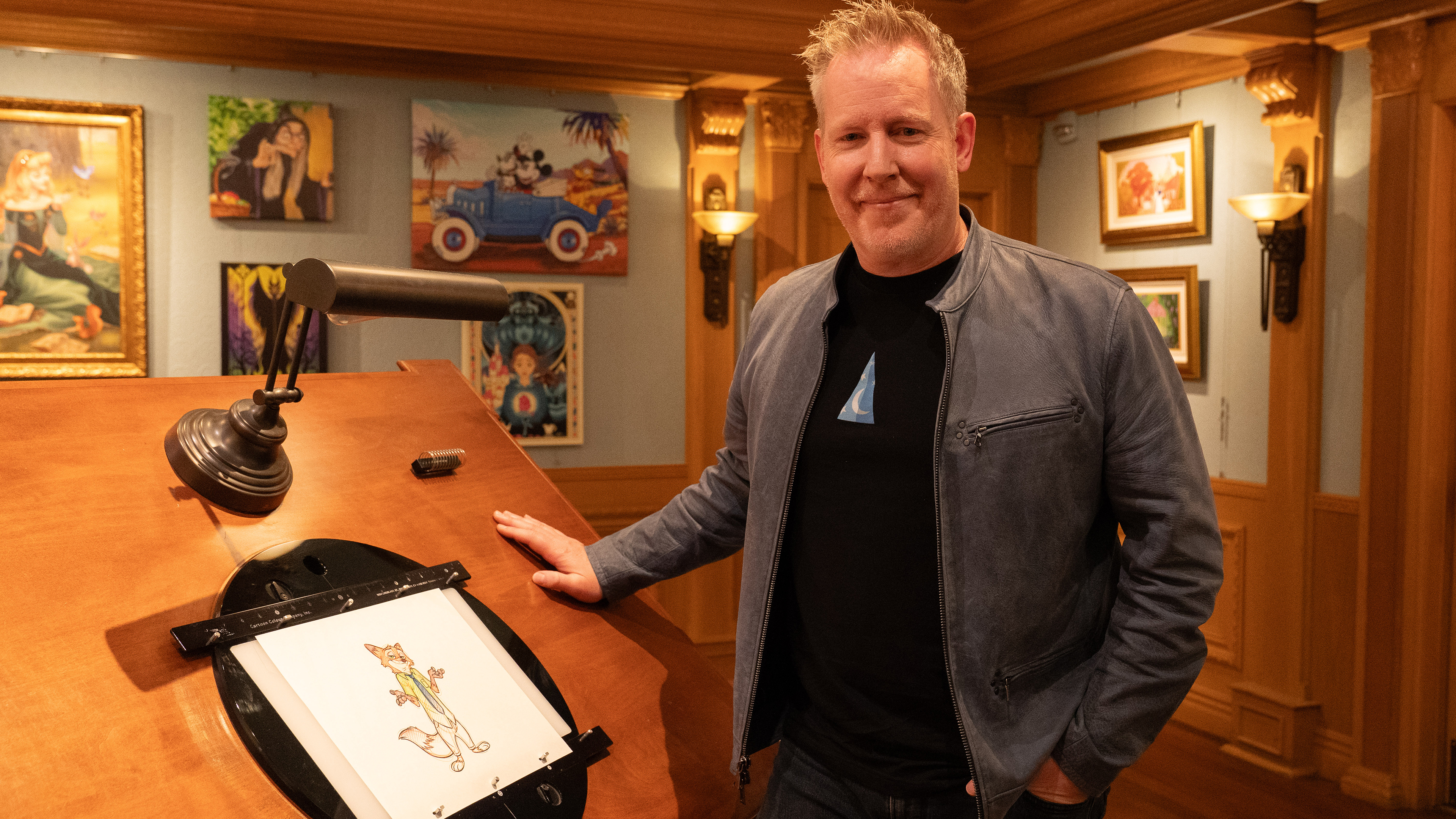Jared Bush in Disney Worldbuilders.