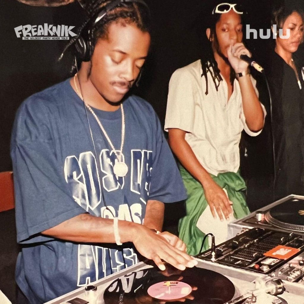 JD and Lil Jon turning tables during Freaknik.