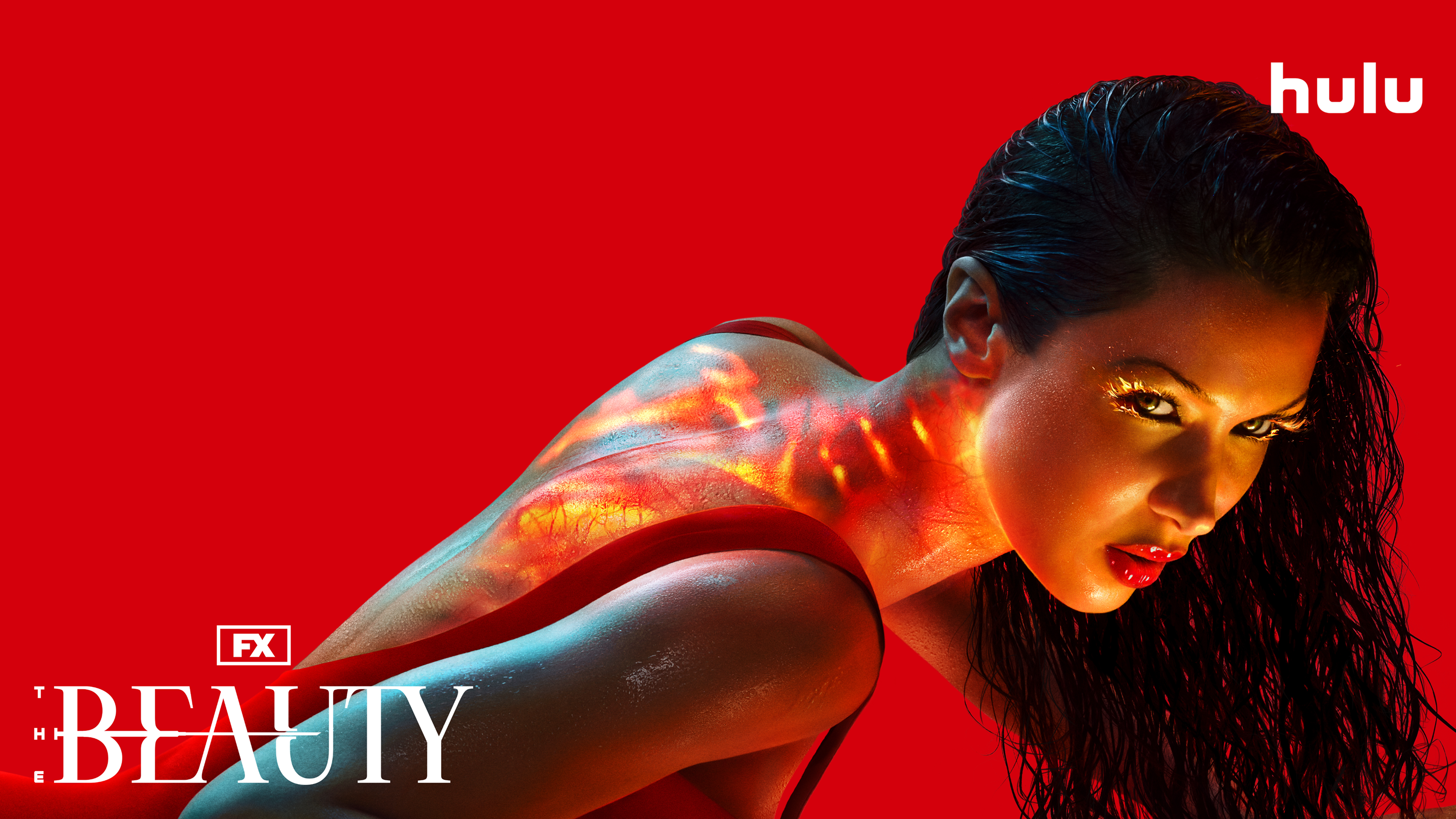Promotional image for the new FX show "The Beauty"