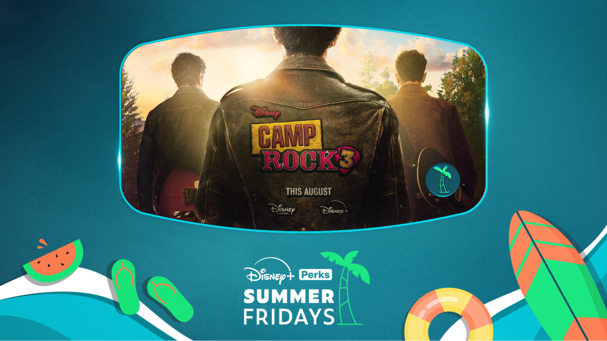 Camp Rock 3 Key Art
