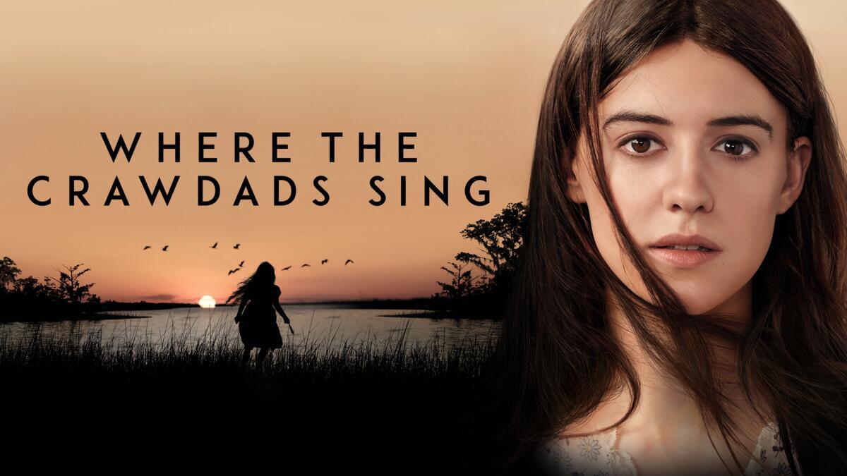 Title art for the murder mystery movie Where the Crawdads Sing.