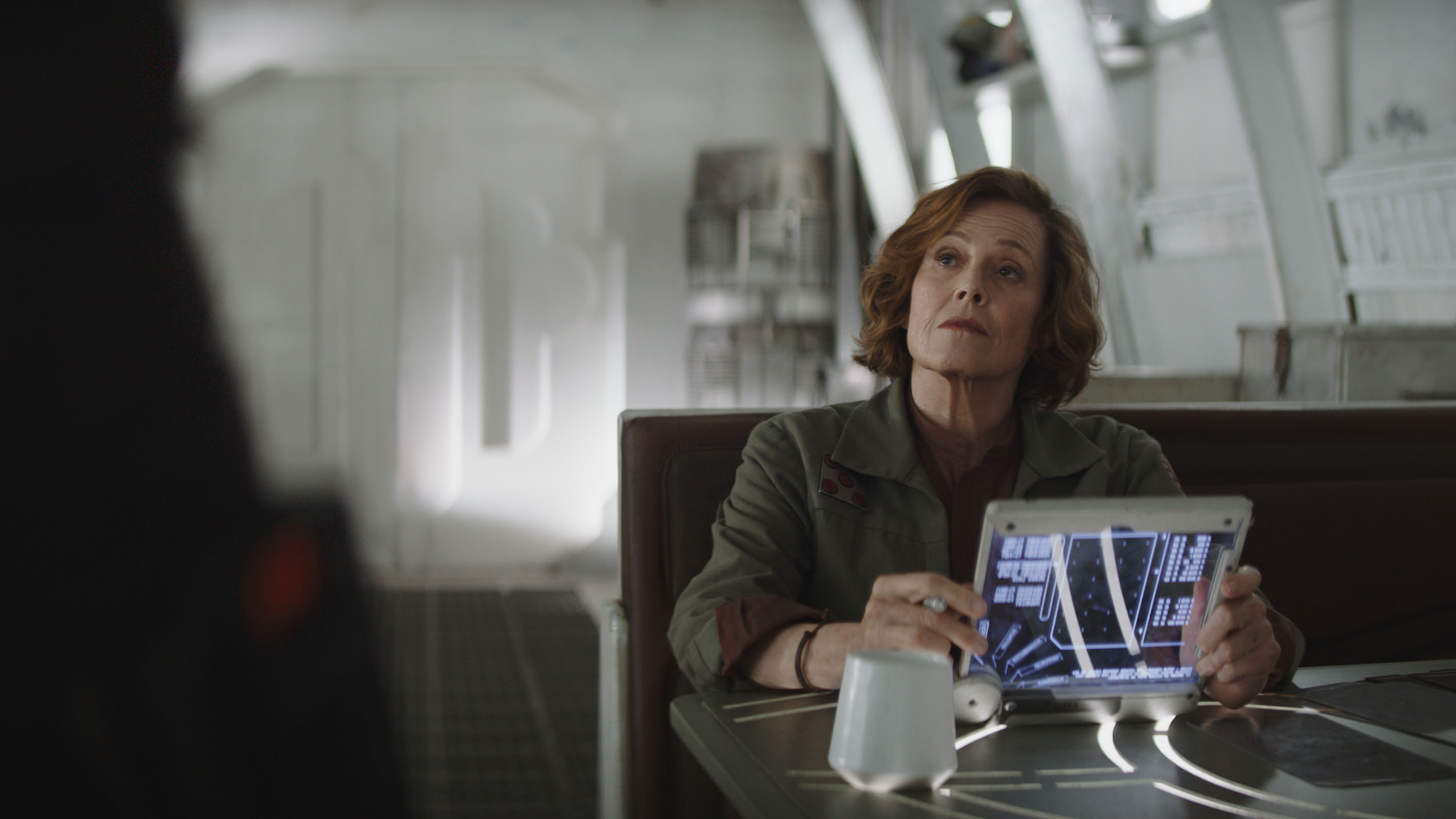 Signourey Weaver in The Mandalorian and Grogu.