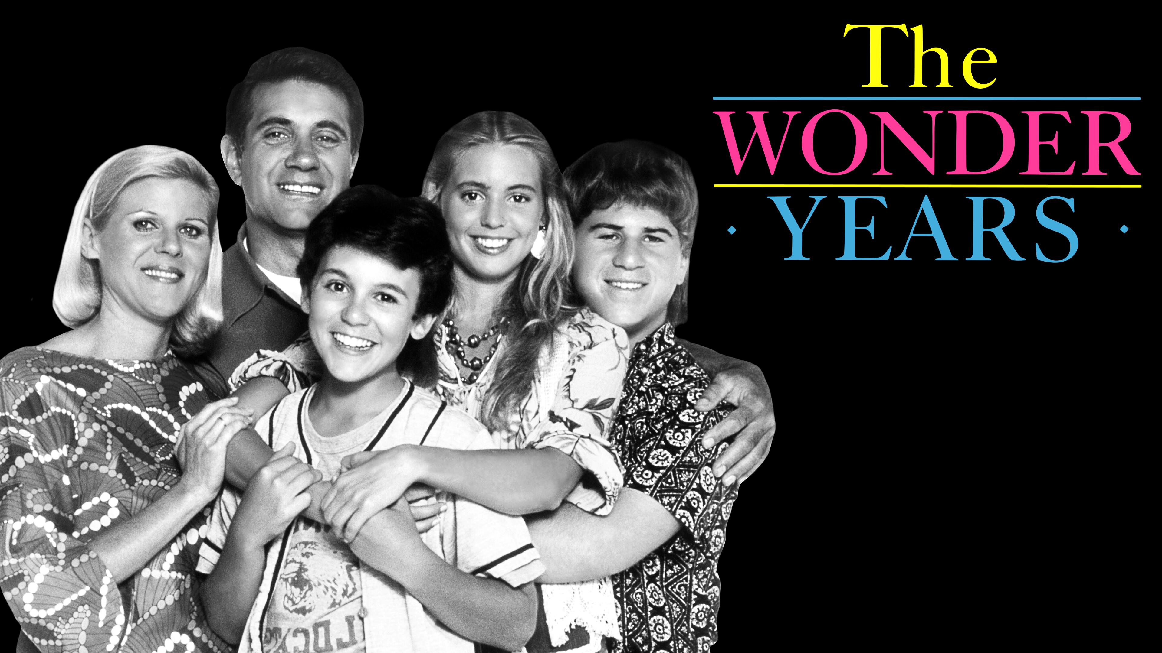 Title art for the ’80s TV show The Wonder Years.
