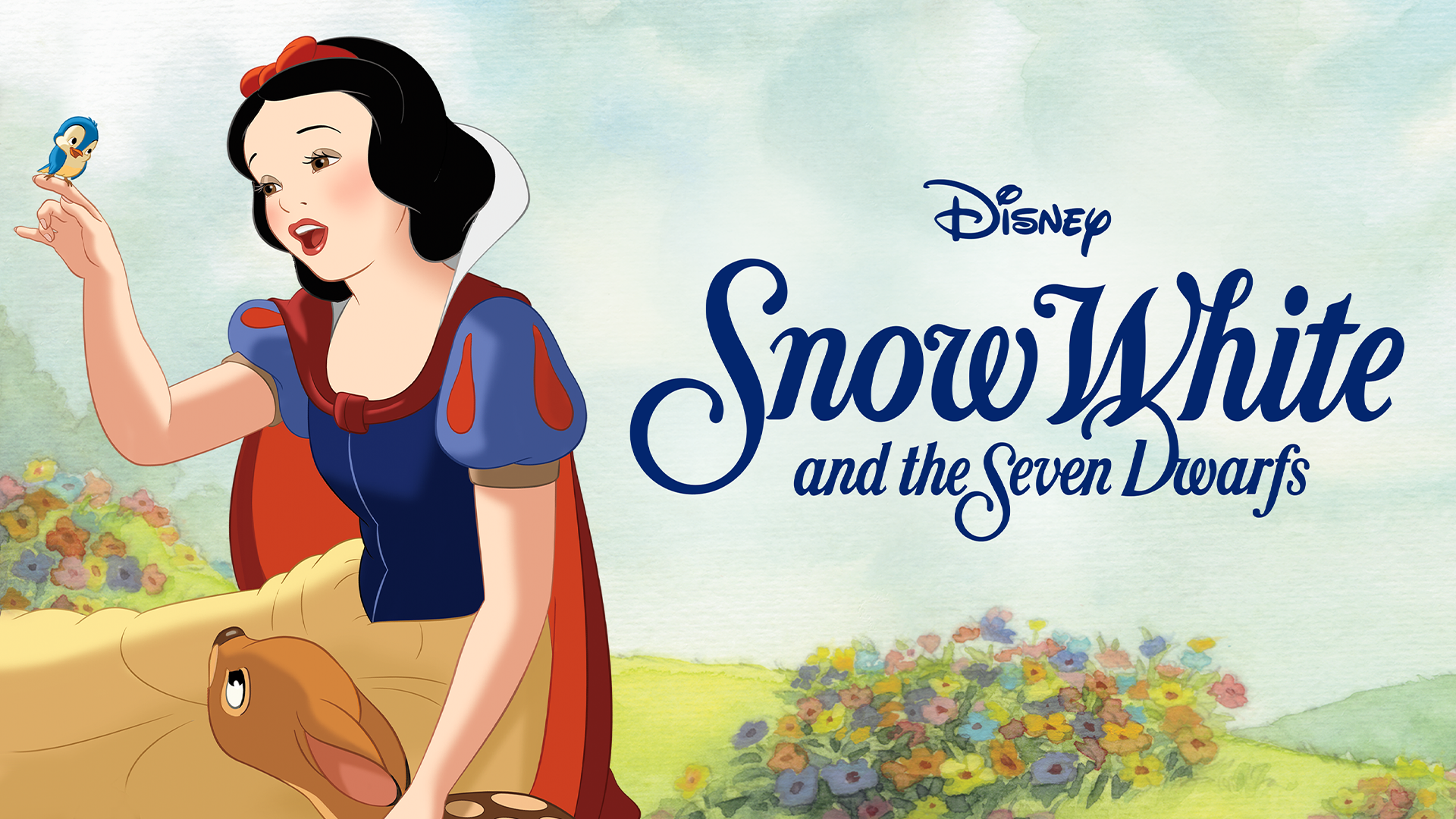 Cartaz de Branca de Neve, animação clássica da Disney