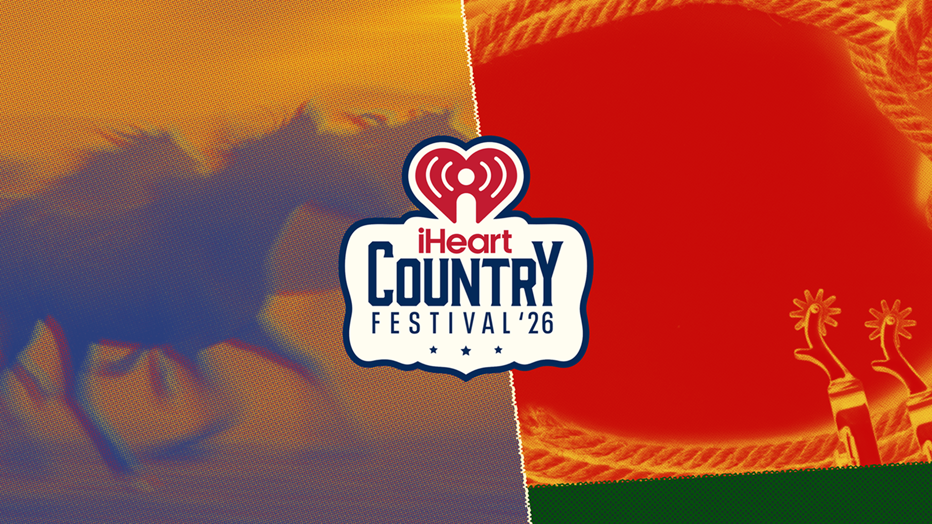 Promotional art for the iHeartCountry Festival.
