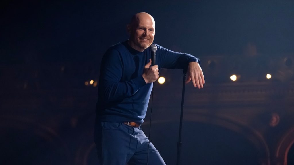 Image of Bill Burr, whose Hularious stand-up comedy special is streaming on Hulu.