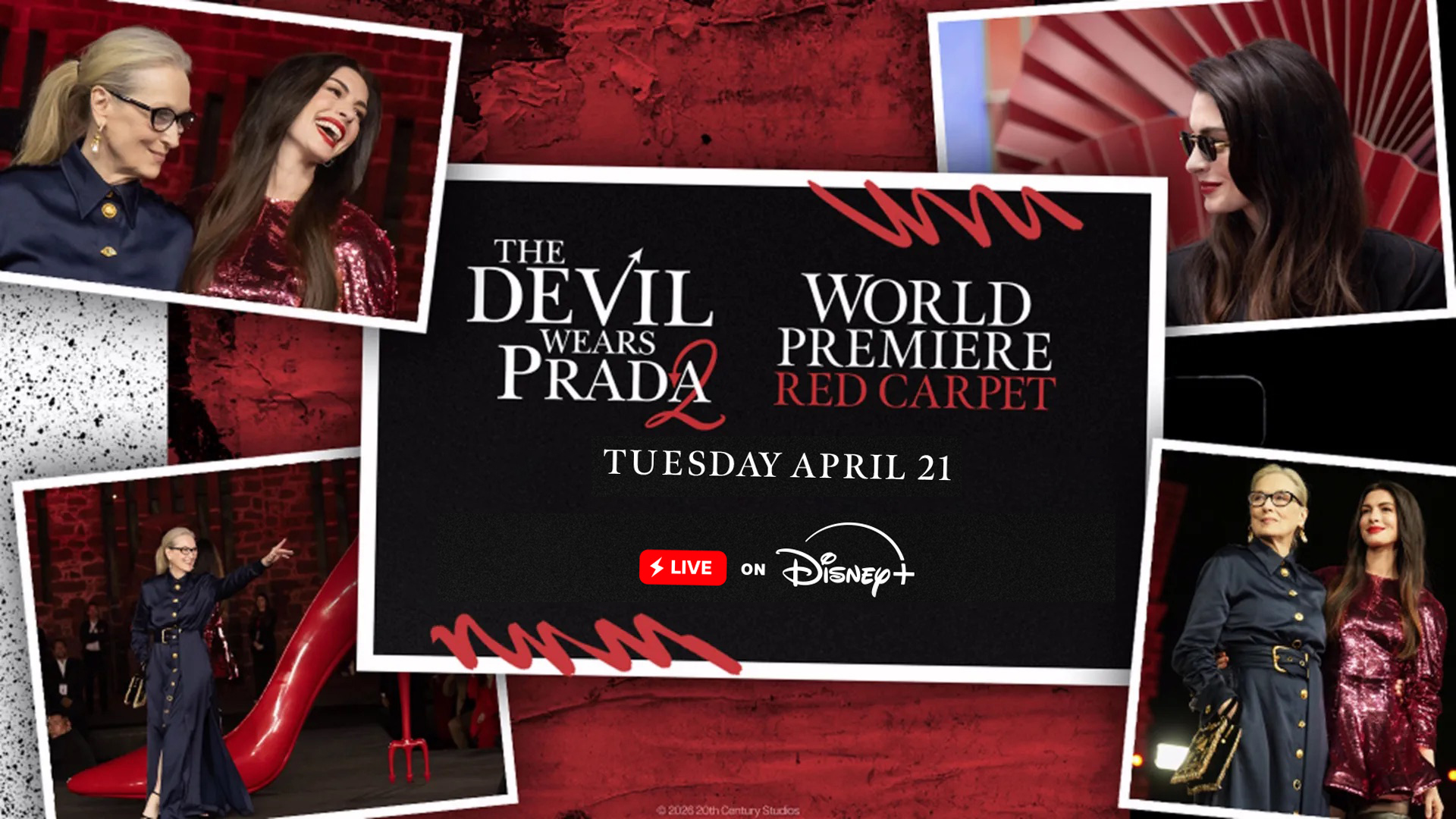 An image for the Devil Wears Prada 2 Premiere live from NYC