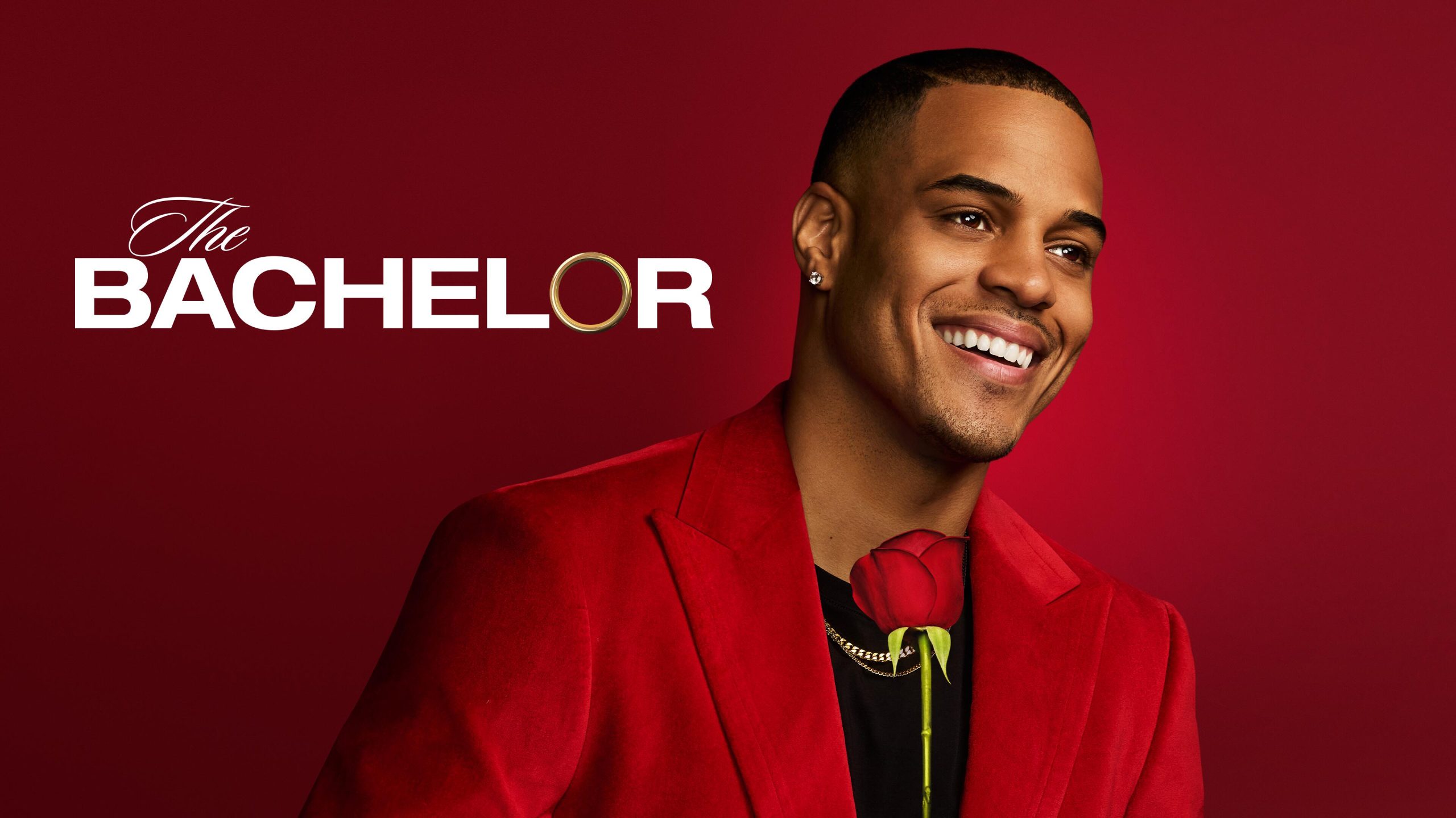 Title art for the new season of The Bachelor, featuring Grant Ellis.