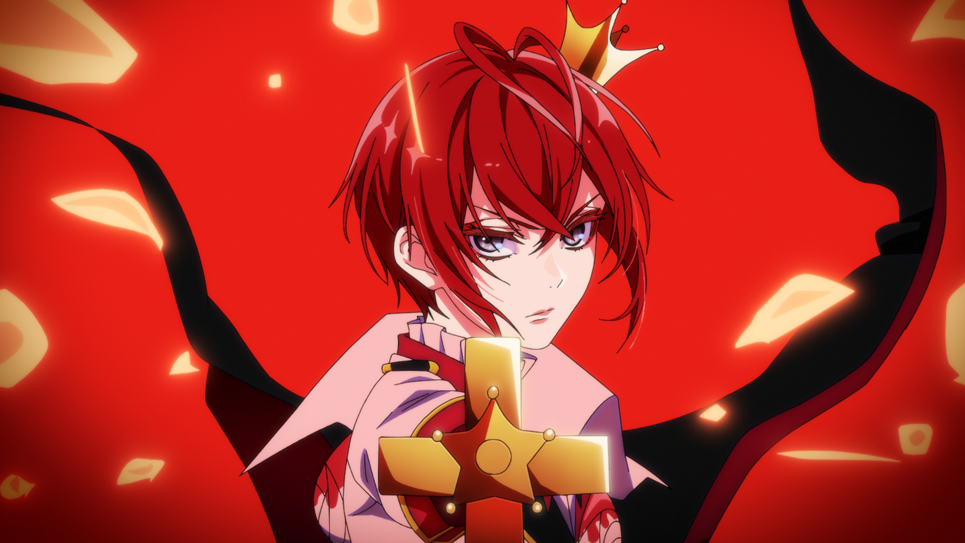 Riddle Rosehearts, a main character from the popular Japanese mobile game and anime series Disney: Twisted-Wonderland. 