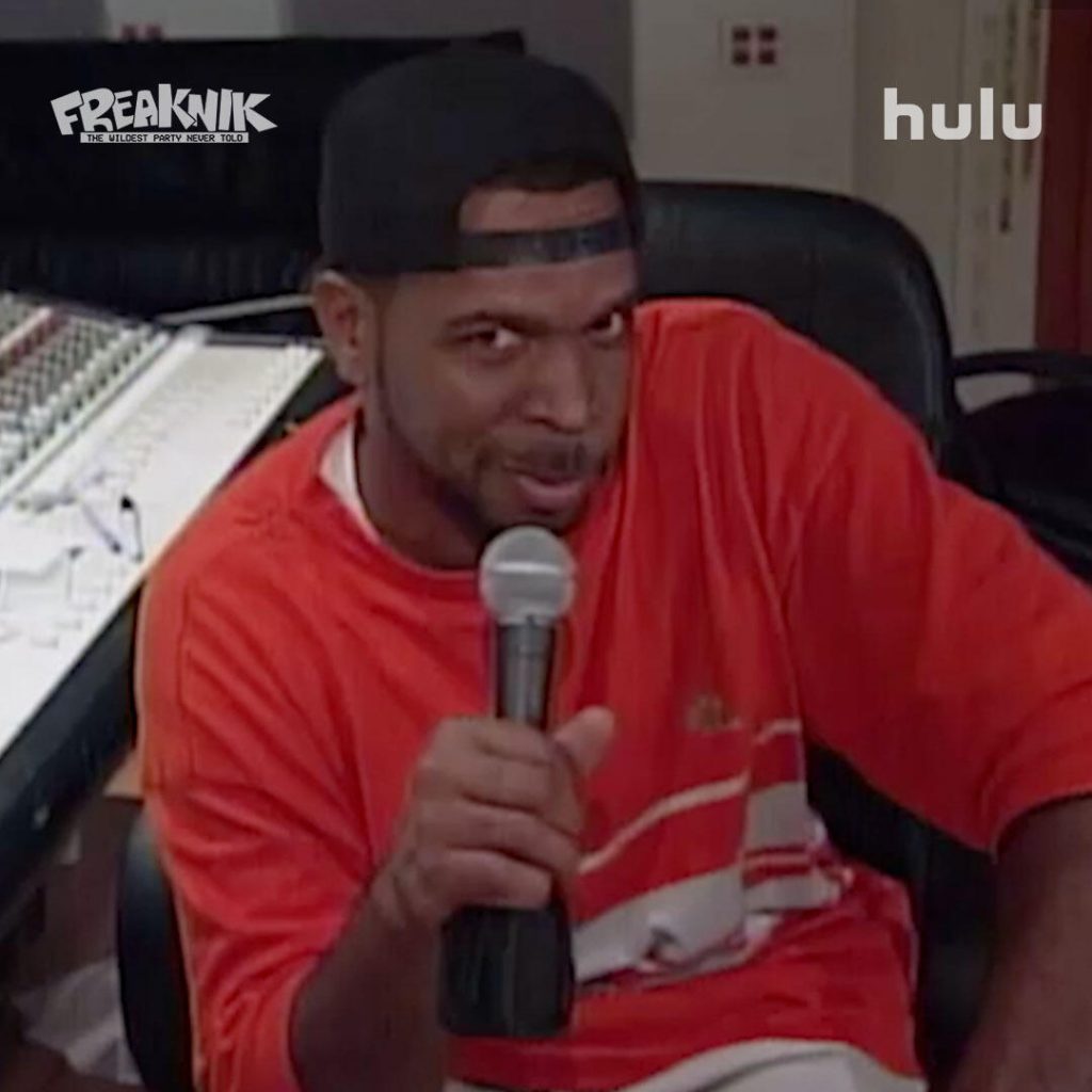 An archived image from the Freaknik festival featured in the Hulu Original documentary, Freaknik: The Wildest Party Never Told.