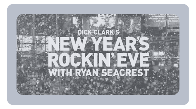 NY Rockin Eve Expired Promo MWT Asset - Hulu Perks