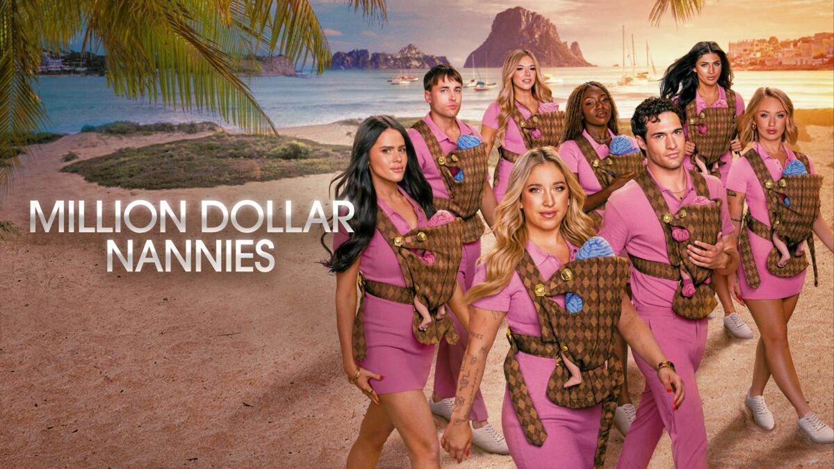 Title art for the Freeform reality show Million Dollar Nannies.