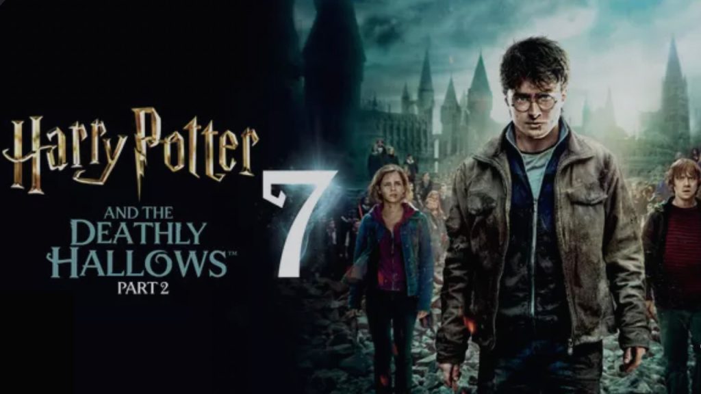 Title art for the movie Harry Potter and the Deathly Hallows: Part 2.