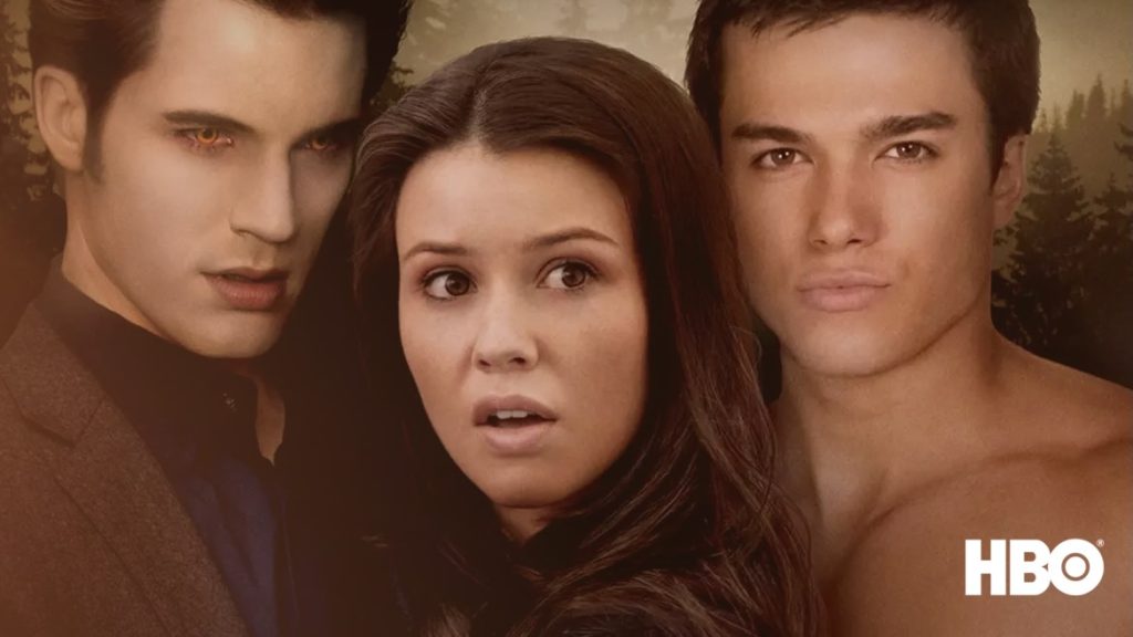 Title art for the Twilight parody movie, Vampires Suck.