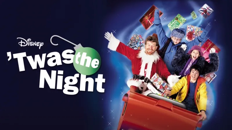Title art for the Disney Christmas movie, ‘Twas the Night.’