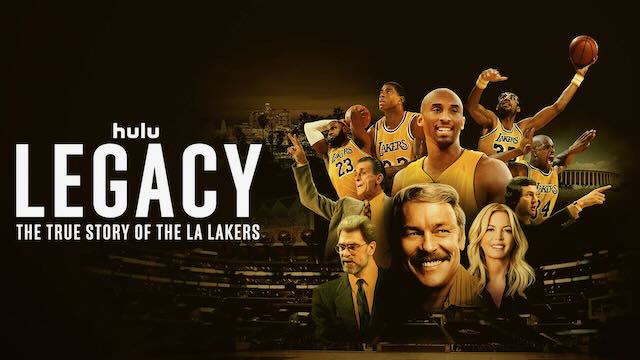 Title art for the basketball documentary Legacy.
