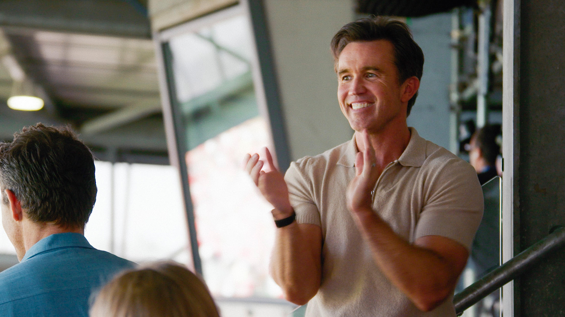 Rob Mac in FX's Welcome to Wrexham