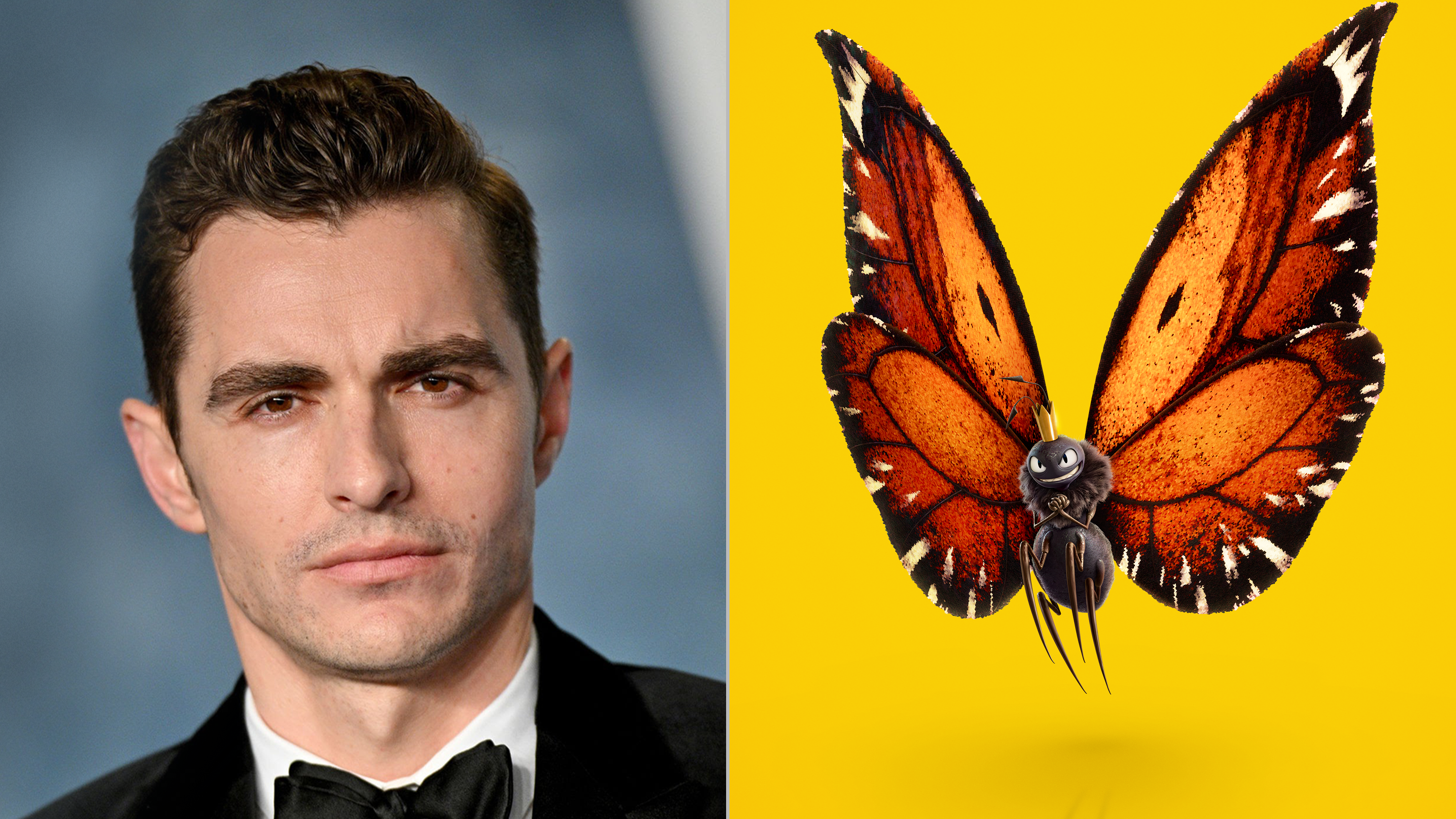 The image features Dave Franco, the voice of Titus in Hoppers, Disney+.