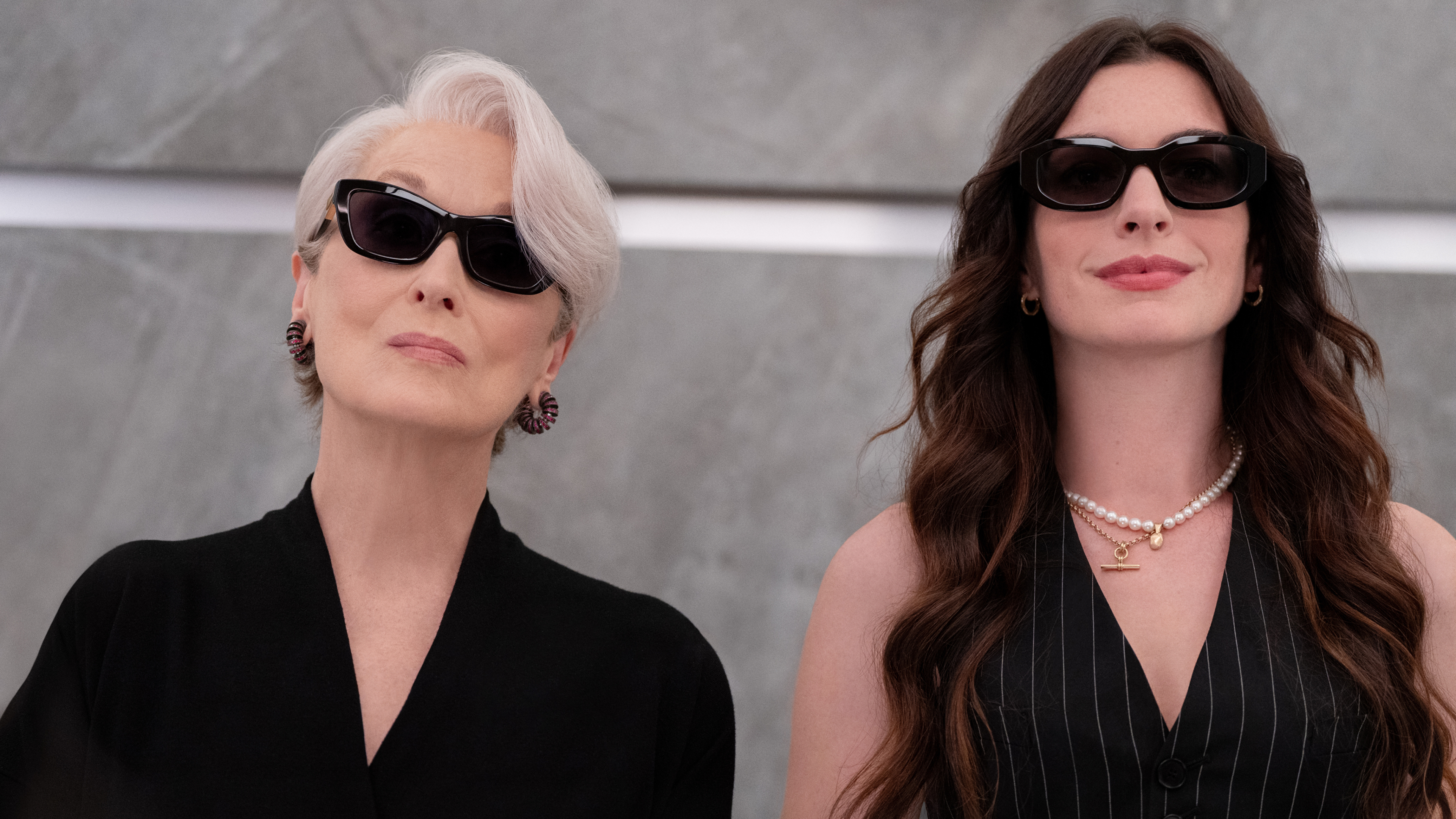 Miranda Priestly (Meryl Streep) and Andy Sachs (Anne Hathaway) in The Devil Wears Prada 2