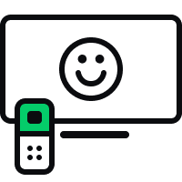 Happy TV Icon