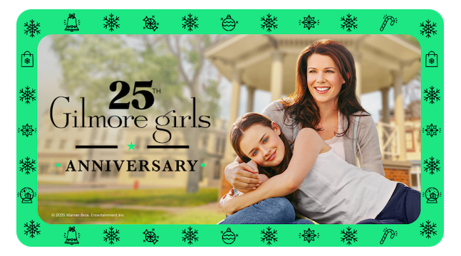 Gilmore Girls Active Promo MWT Asset - Hulu Perks