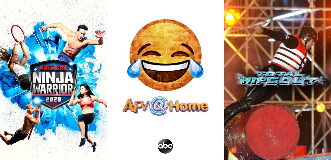 Title art for easy-to-watch shows for the family on Hulu