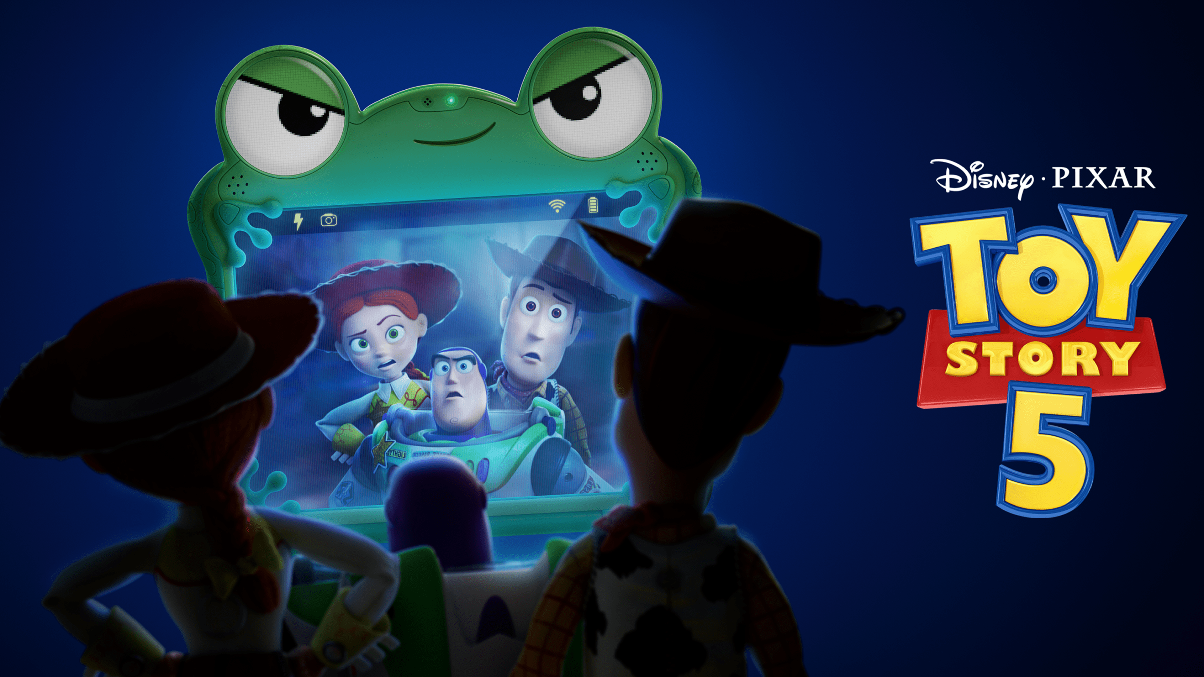 Key art for Toy Story 5.