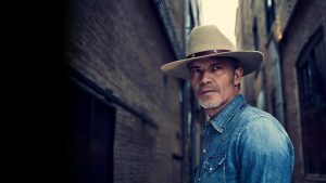 Timothy Olyphant as Raylan Givens in Justified: City Primeval.