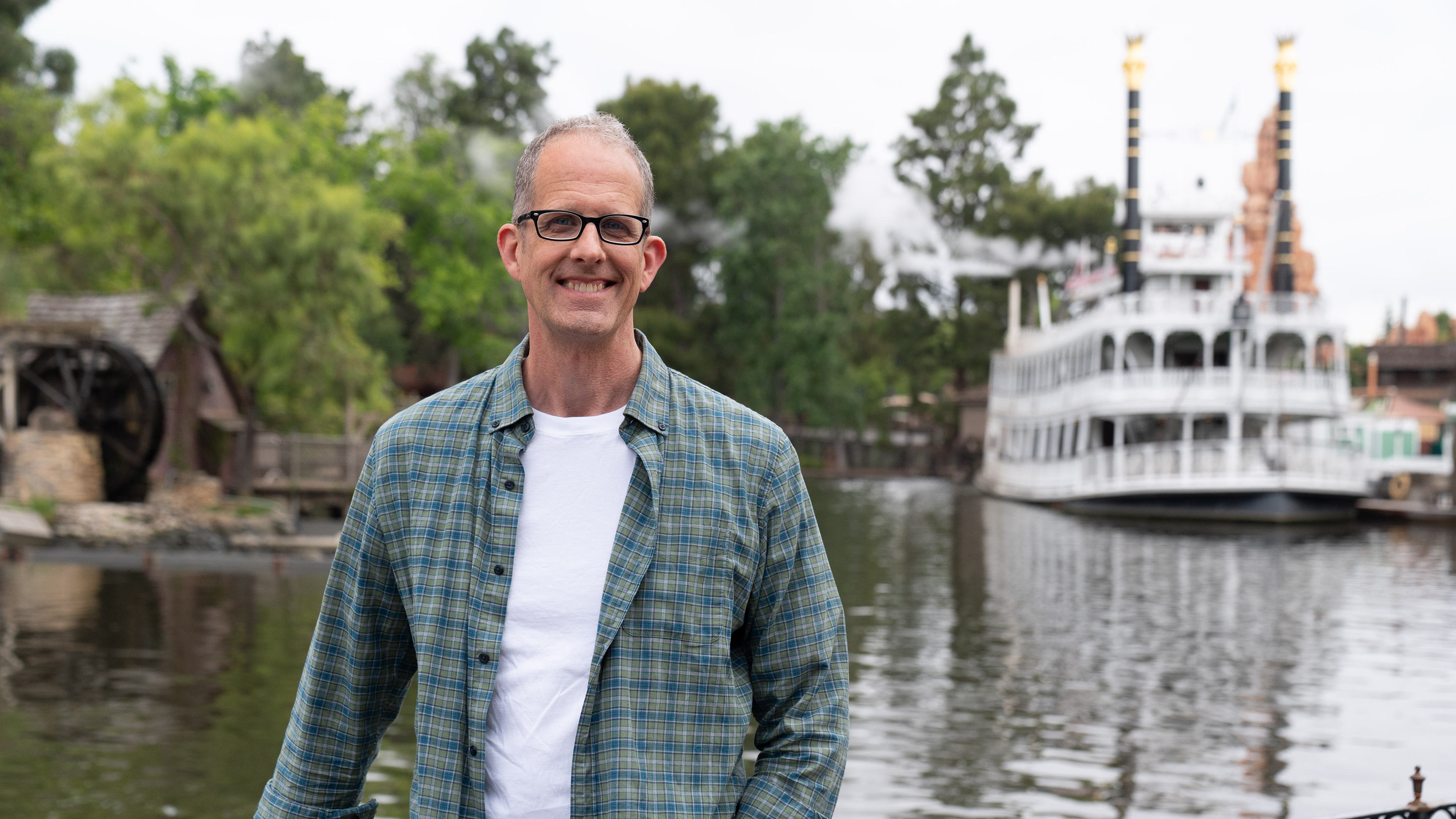 Pixar Creative Officer Pete Docter in Disney Worldbuilders.