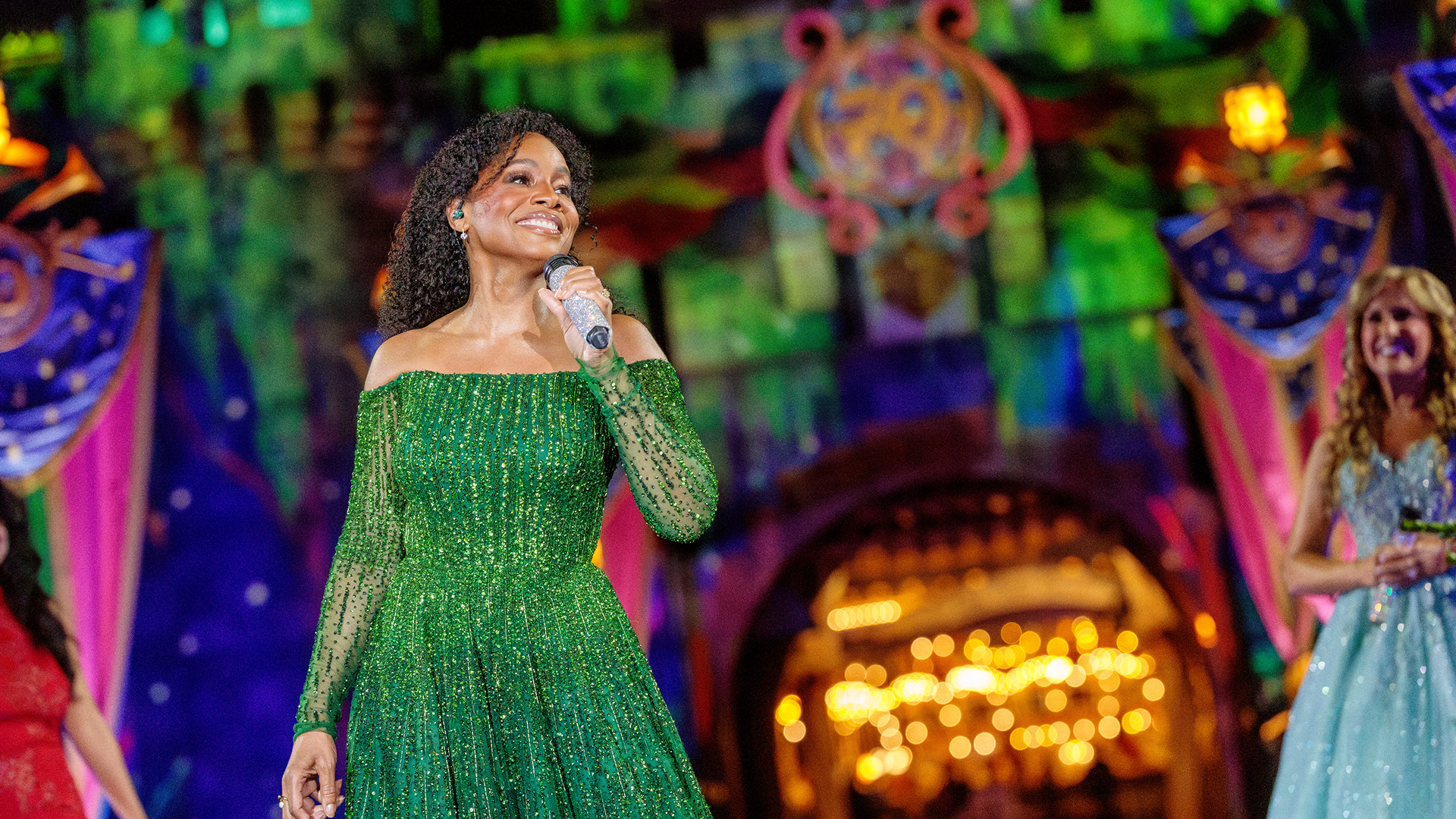 Anika Noni Rose singing in Disney Princess Concert: Celebrating 70 Years of Disneyland