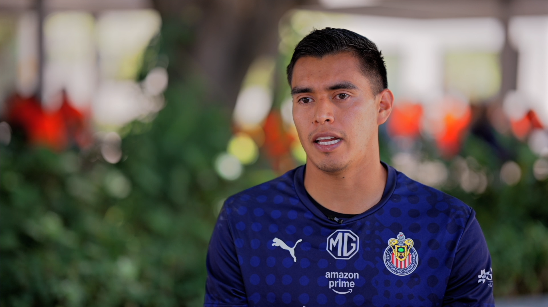 Orbelín Pineda en  Desde el Tri, de ESPN México