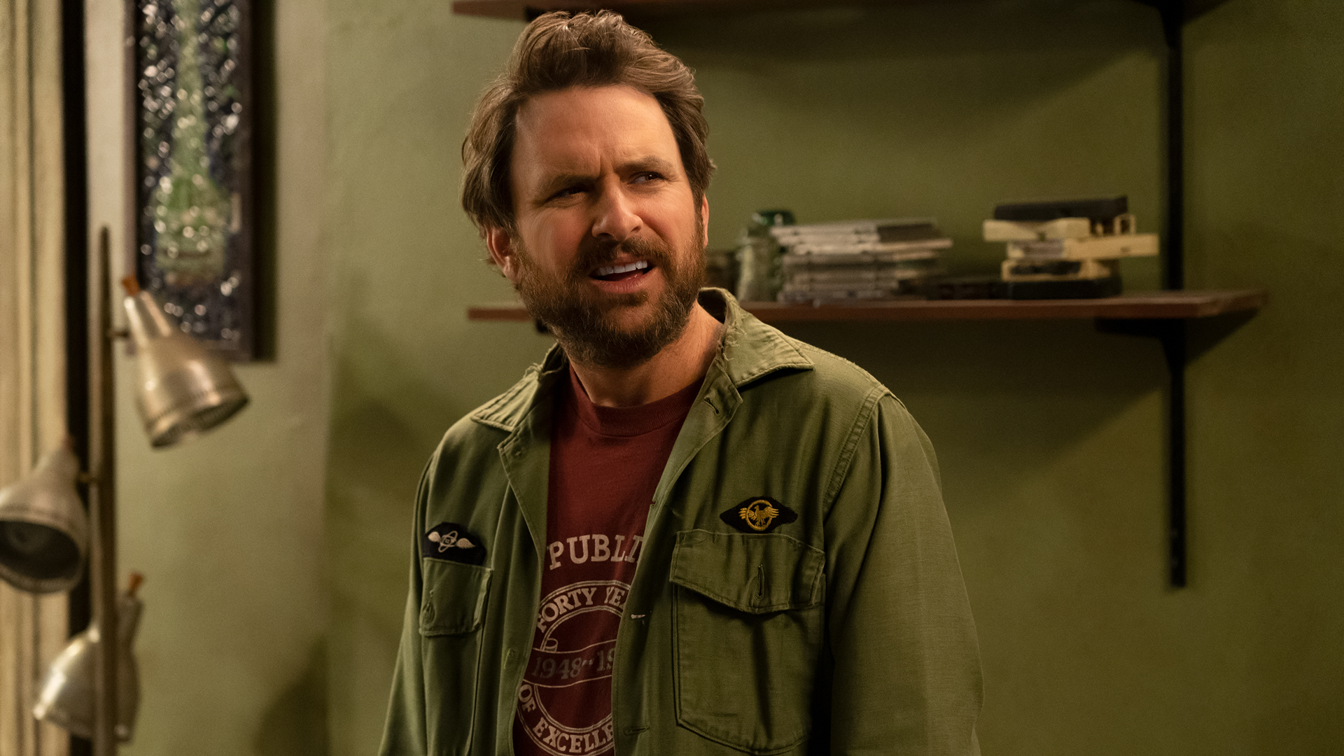 Charlie Day as Charlie Kelly in FX's It's Always Sunny in Philadelphia