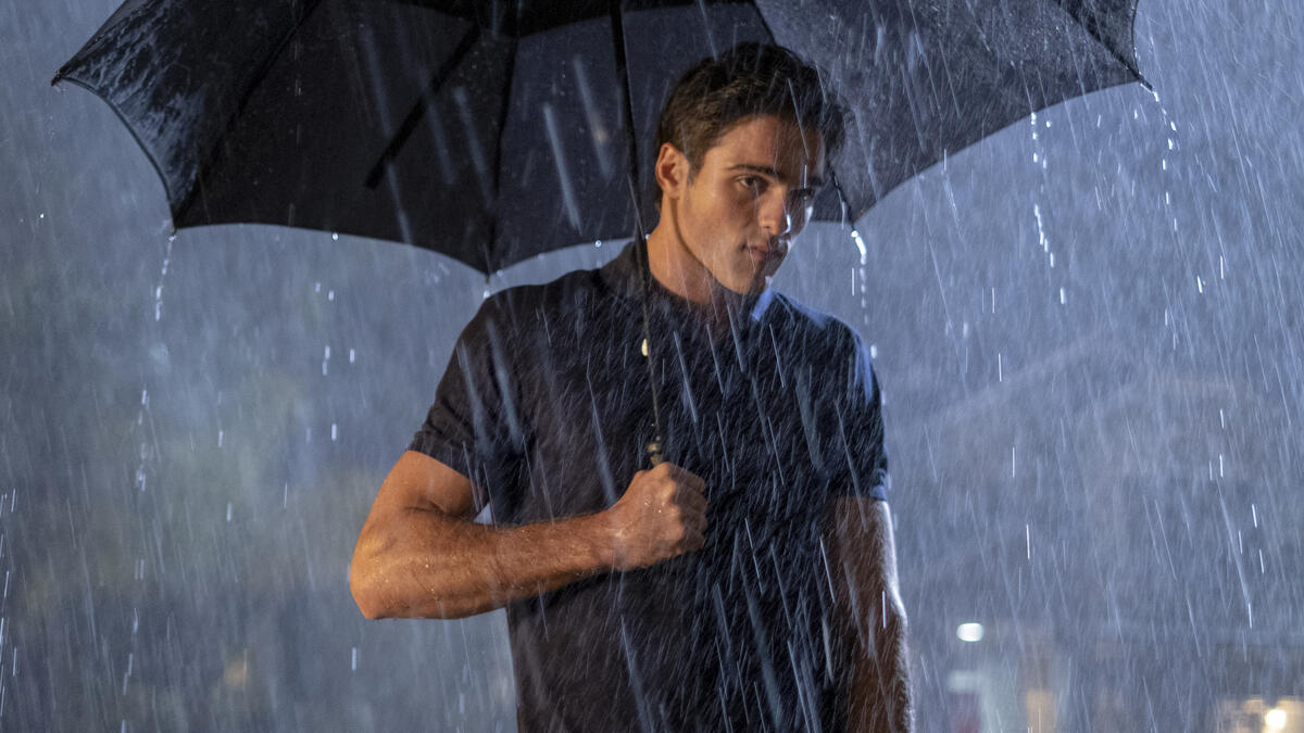 Jacob Elordi as Nate Jacobs in Euphoria.